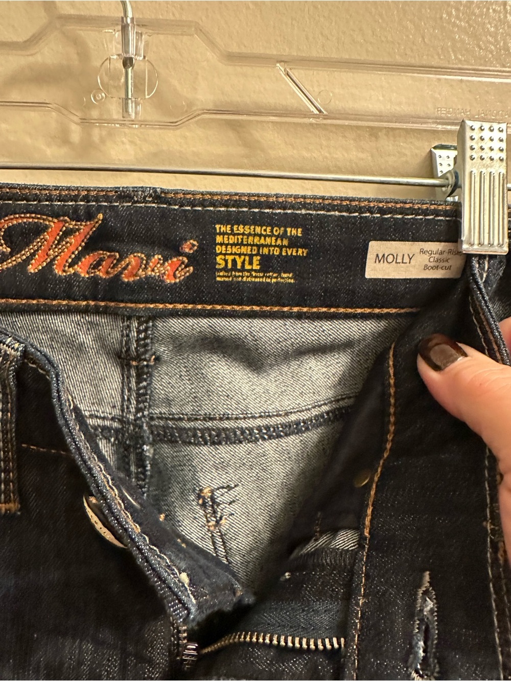 #293 Mavi Molly Women’s Dark Blue Bootcut Jeans